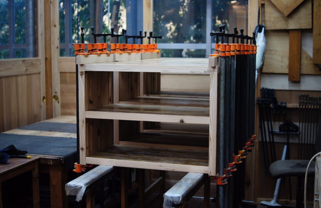 森のほいくえん収納棚