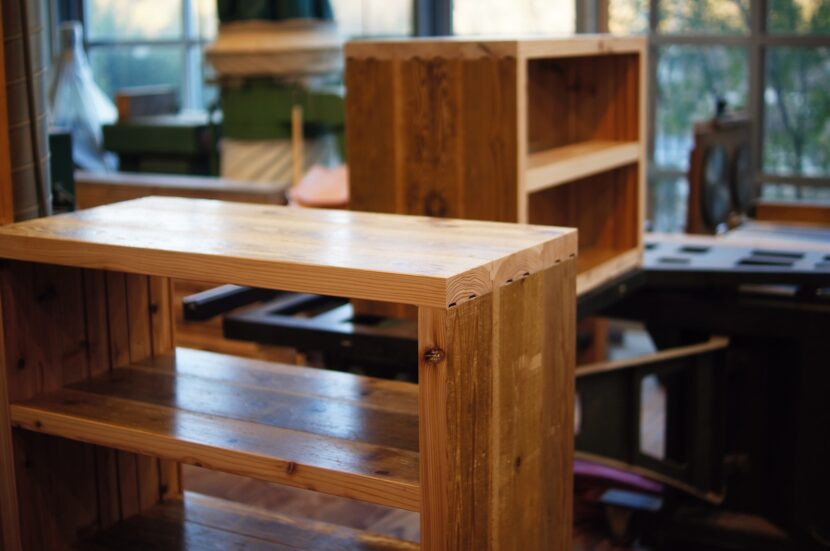 森のほいくえん収納棚