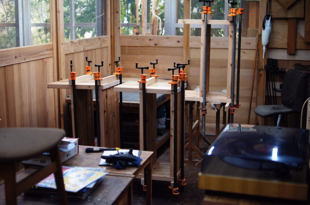 森のほいくえん収納棚